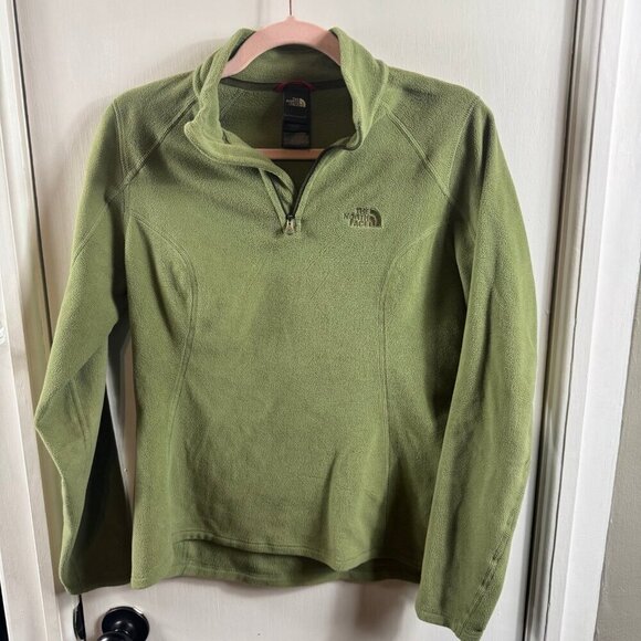 The North Face super soft cozy 1/4 zip lightweight fleece long sleeve pullover - Picture 1 of 8